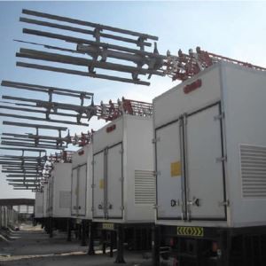 Wieże przyczepy Mobile