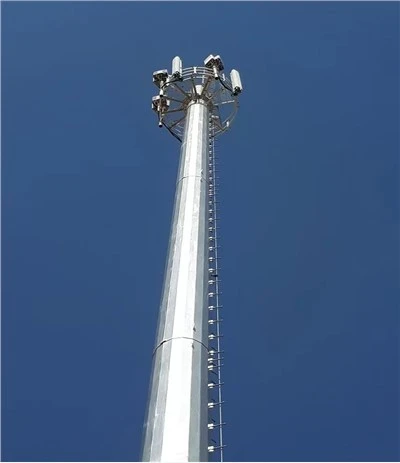 Ocynkowana antena Telecom Monopole